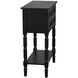 Barrett 23.5 X 11.75 inch Black Console Table