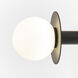 Kelly by Kelly Wearstler Nodes 4 Light 18 inch Midnight Black Semi-Flush Mount Ceiling Light