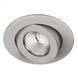 Ocularc LED Brushed Nickel Recessed Lighting in 2700K, Flood