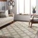 Bedouin 108 X 72 inch Medium Gray Rug in 6 X 9, Rectangle
