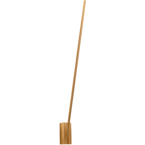 Lever LED 3 inch Gold Wall Sconce Wall Light