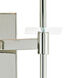 Marcus 2 Light 13 inch Polished Nickel Wall Sconce Wall Light