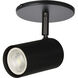 Taylor 1 Light 120 Matte Black Track Light Ceiling Light, Fixed Arm