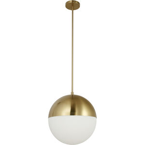 Dayana 3 Light 14 inch Aged Brass Pendant Ceiling Light