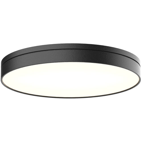 Novel LED 5.25 inch Black Flush Mount Ceiling Light