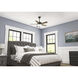 Swanson 44 inch New Bronze with American Walnut/Greyed Walnut Blades Ceiling Fan