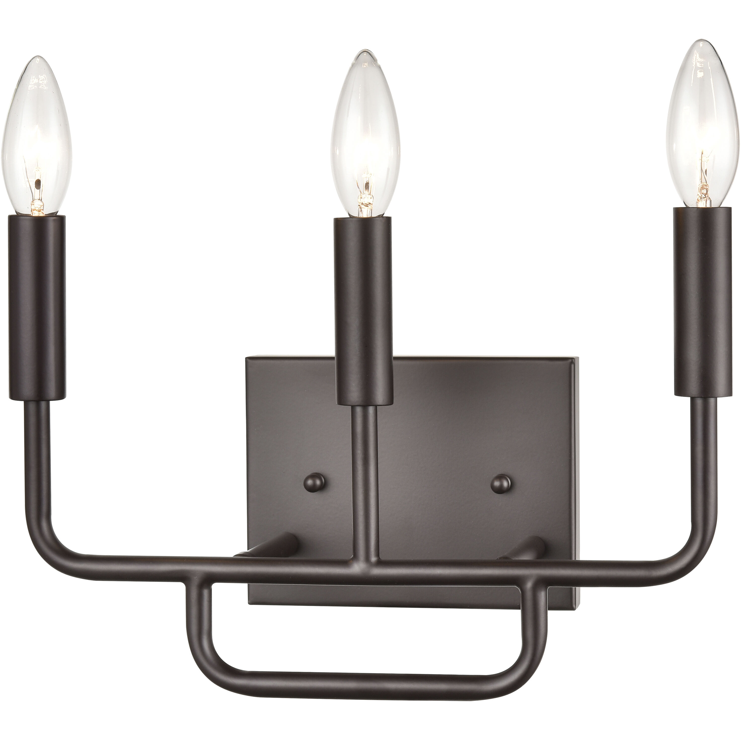 Park Slope 3 Light 13 inch Oil Rubbed Bronze Vanity Light Wall Light
