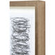 Studio Line Sketch Black/White Wall Art, 4 Piece