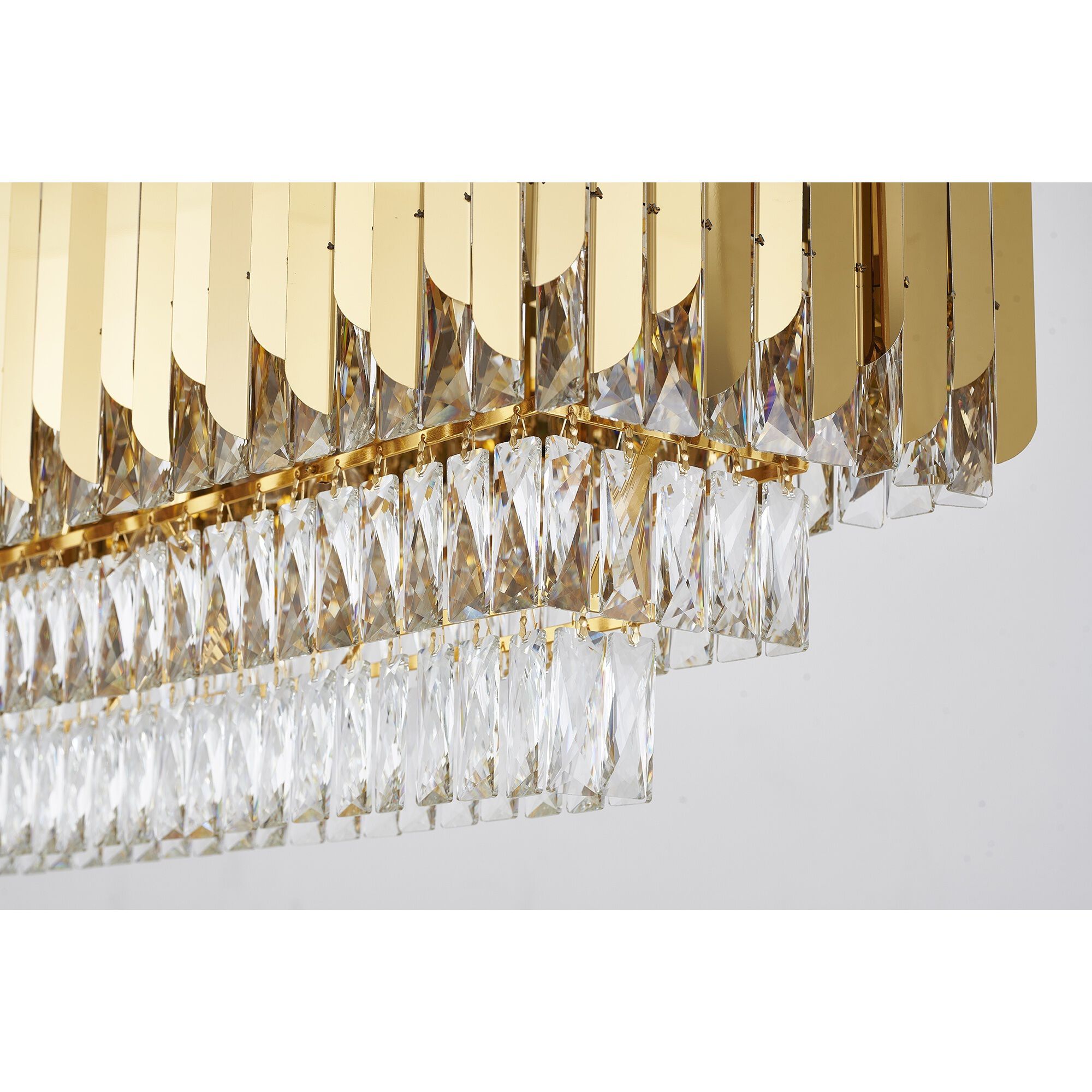 Canada LED 12.3 inch Gold Chandelier Ceiling Light