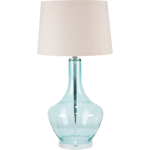 Santa Marina 32 inch 100 watt Aqua Table Lamp Portable Light