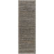 Yasmin 96 X 30 inch Dark Brown Rug, Runner