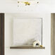 Kelly Wearstler Phobos LED 27.5 inch Natural Brass Flush Mount Ceiling Light in 120V, Integrated LED