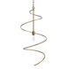 Avila 1 Light 16 inch Gold Pendant Ceiling Light