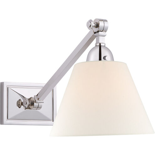 Alexa Hampton Jane 1 Light 7.5 inch Polished Nickel Single Library Wall Light