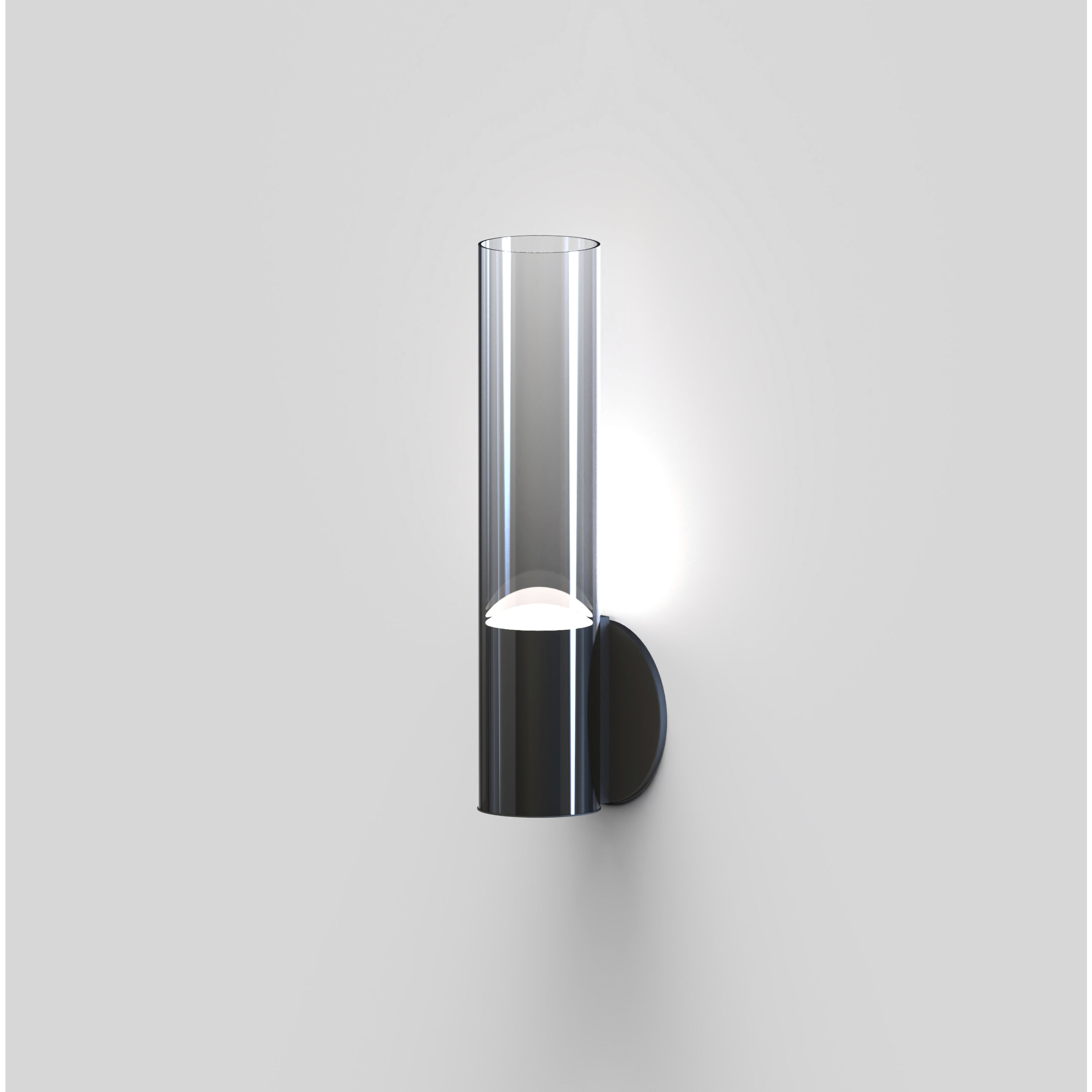 Highball Wall Sconce Wall Light in Graduating Smoke