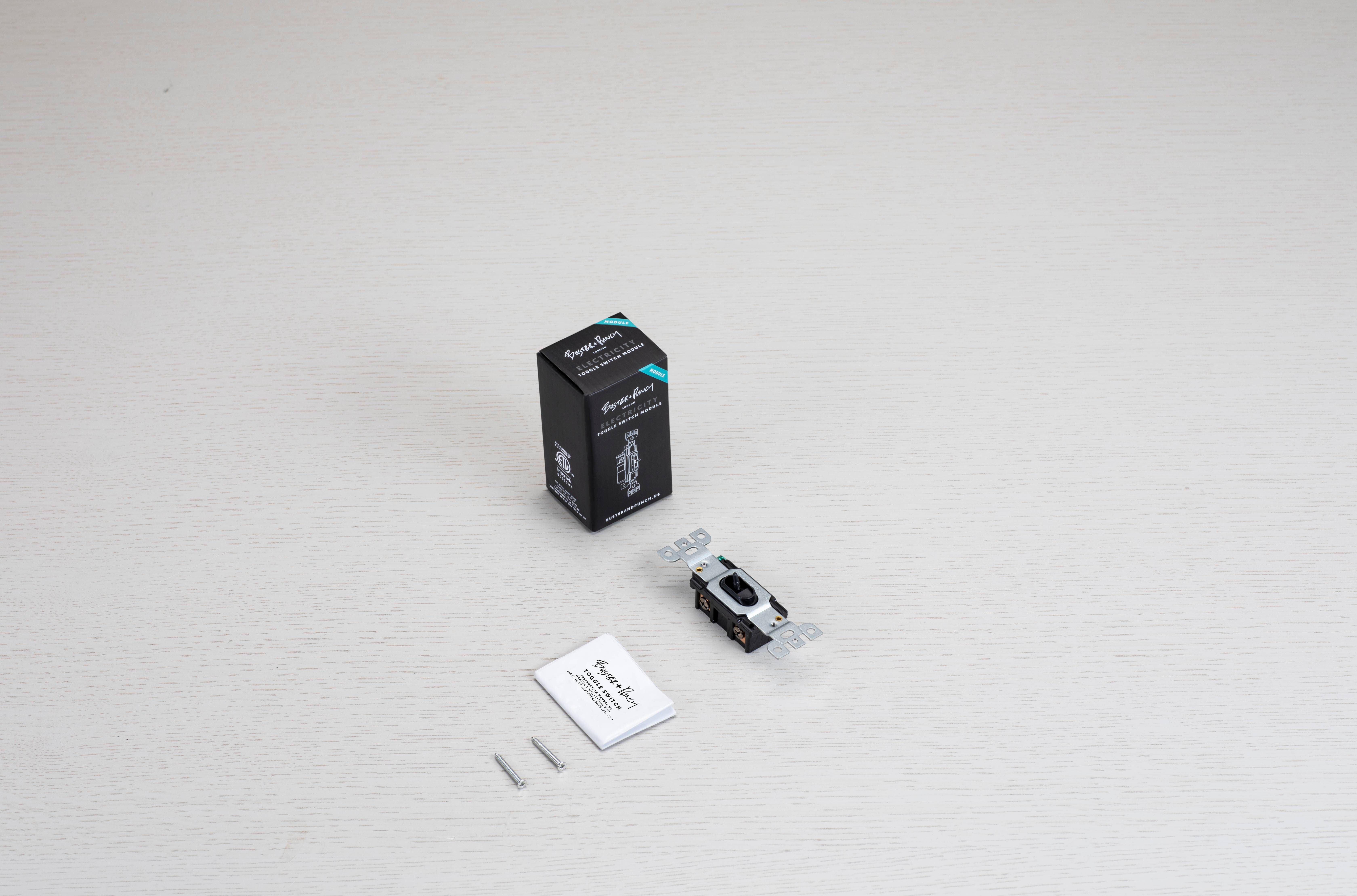 Toggle 120-277 Black Module, Standard