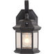 Wellington LED 10.75 inch Medium Bronze Outdoor Wall