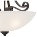 Haven 3 Light 16.75 inch Espresso Pendant Ceiling Light