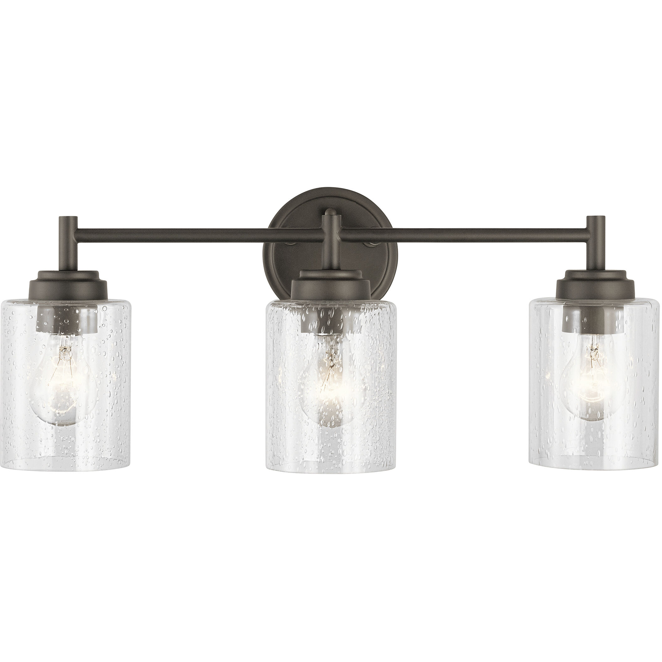 Winslow 3 Light 22 inch Olde Bronze Wall Mt Bath 3 Arm Wall Light