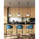 Alora Mood Lucy 1 Light 12 inch Matte Black Pendant Ceiling Light