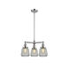 Franklin Restoration Chatham LED 24 inch Polished Chrome Chandelier Ceiling Light in Clear Glass, Franklin Restoration