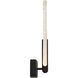Curva LED 19 inch Sand Black Indoor-Outdoor Wall Light