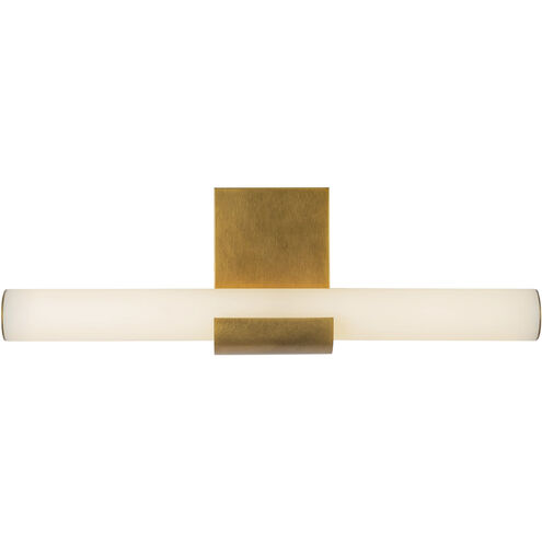 Apollo LED 20.25 inch Vintage Brass Bath Vanity Light Wall Light