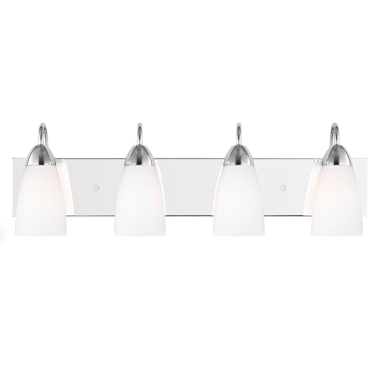 Seville 4 Light 28.38 inch Chrome Wall Bath Fixture Wall Light