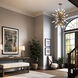 Elsa Painted Gold Pendant Ceiling Light