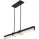 Theodore LED 48 inch Matte Black Island Light Ceiling Light