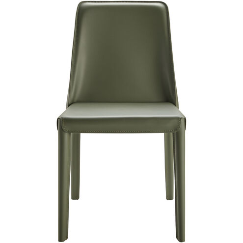Rosy Grass Green / Dark Green Dining Chair