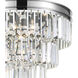 Weiss 5 Light 18 inch Chrome Down Chandelier Ceiling Light
