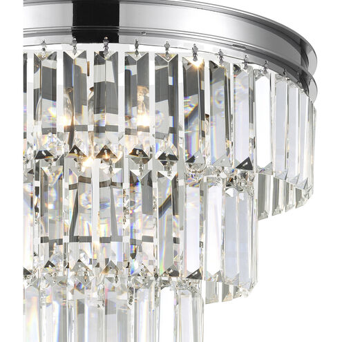 Weiss 5 Light 18 inch Chrome Down Chandelier Ceiling Light