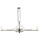 Hill Country 8 Light Darkened Bronze and Brass Accents Chandelier Ceiling Light