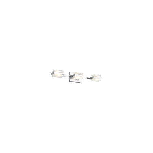 Sean Lavin Kamden LED 22.5 inch Chrome Bath Light Wall Light in LED 90 CRI 3000K 277V, 3-Lite Shallow, Integrated LED