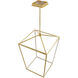 Park Ave. LED 17 inch Gold Pendant Ceiling Light