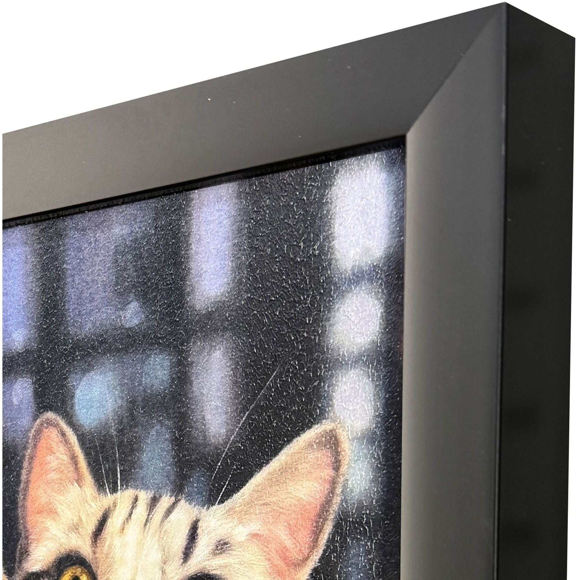 Happy Hour 11 X 11 inch Non-Glass Framed Art, Propac