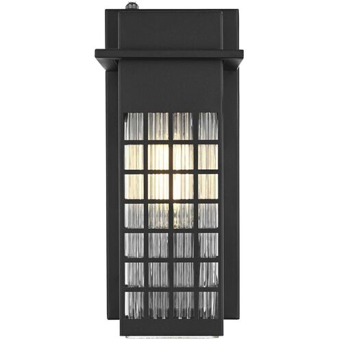 Palmer 1 Light 12 inch Black Outdoor Wall Sconce