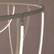 Suspenders LED 82 inch Satin White and Frosted Chandelier Ceiling Light