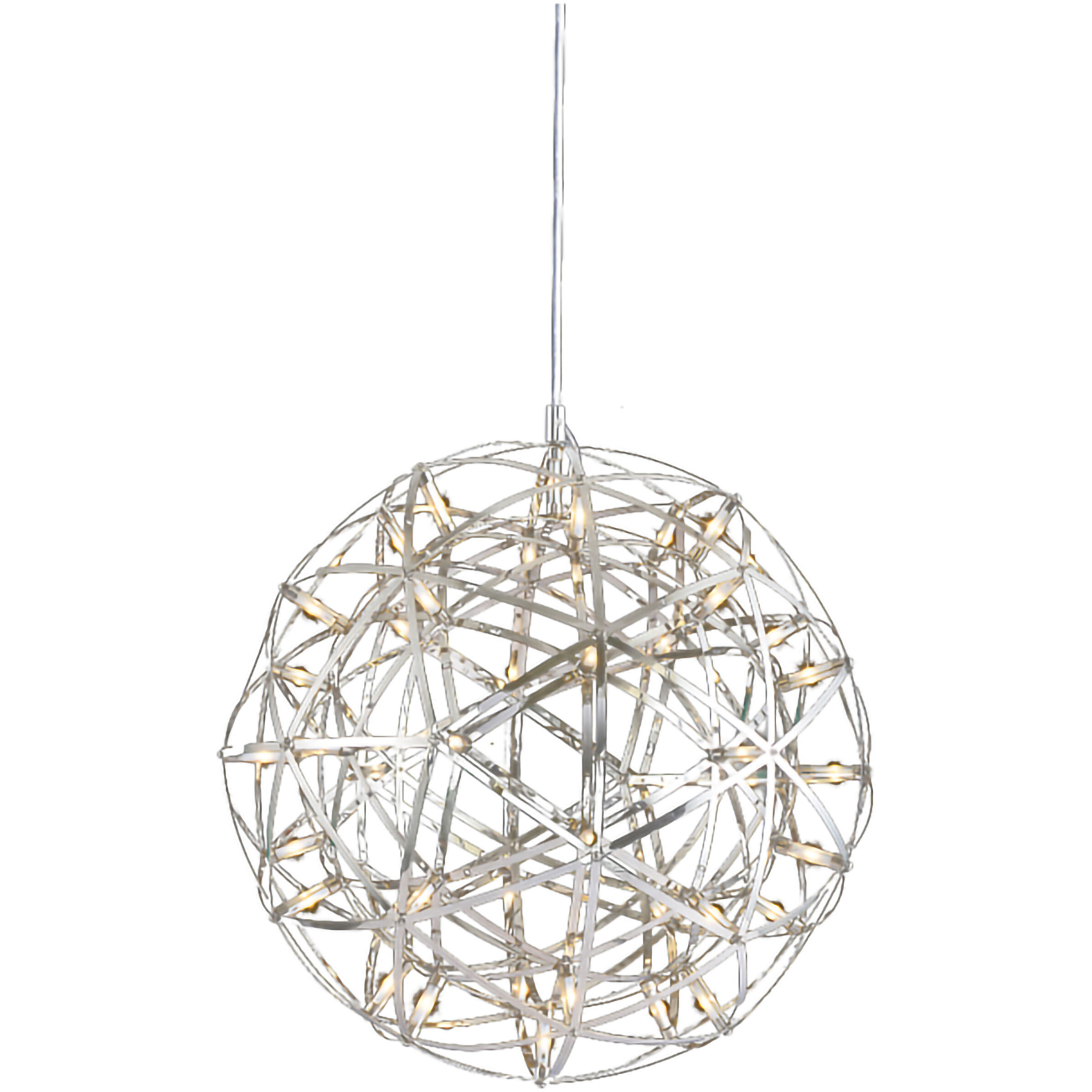 Canada LED 17.7 inch Chrome Chandelier Ceiling Light