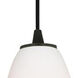 Sherry 1 Light 4.5 inch Oil Rubbed Bronze Pendant Ceiling Light in Opal
