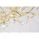 Canada 14 Light 23.5 inch Gold Chandelier Ceiling Light
