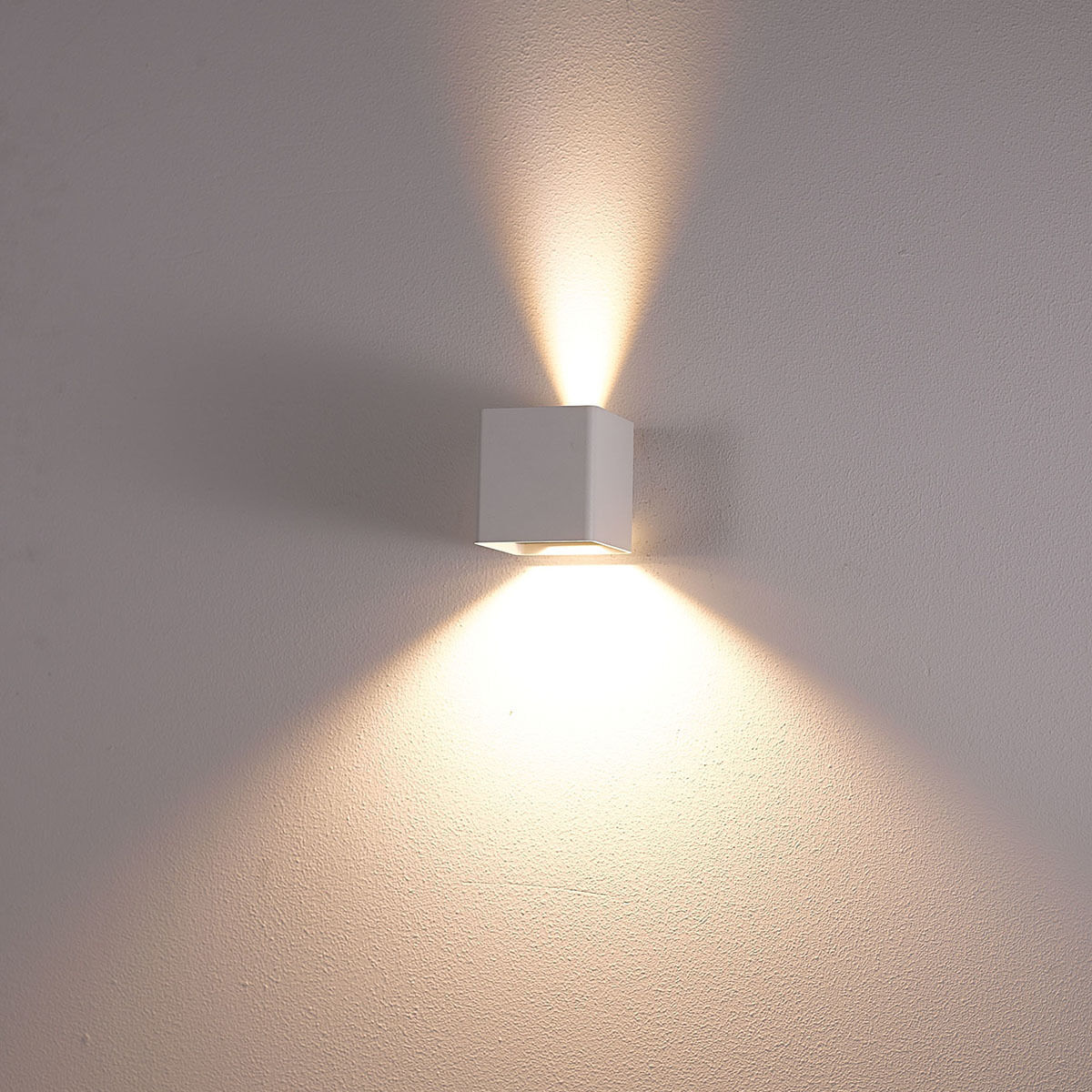 Crest LED 4 inch Graphite Grey Outdoor Wall Mount