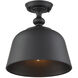 Berg 1 Light 12.00 inch Semi-Flush Mount