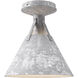 Archer 1 Light 9.5 inch Steel Flush Mount Ceiling Light