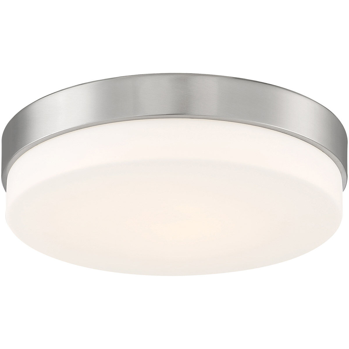 Roma LED 14 inch Brushed Steel Flush Mount Ceiling Light