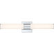 Vantage LED Chrome Wall Sconce Wall Light, Round
