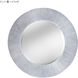Attra 31.5 X 31.5 inch Bright Silver with Clear Wall Mirror