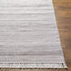 Lily 120 X 96 inch Light Grey Rug, Rectangle