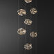 Gatsby LED 4.5 inch Modern Brass Pendant Ceiling Light